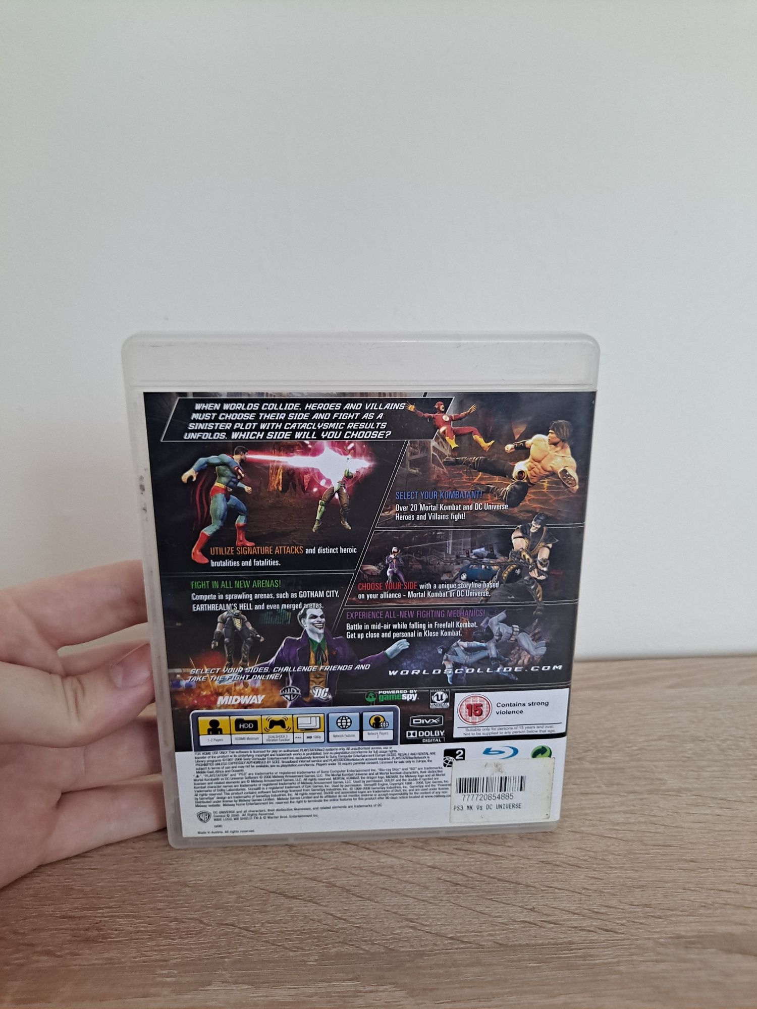 Mortal Kombat vs DC Universe PS3 PlayStation 3