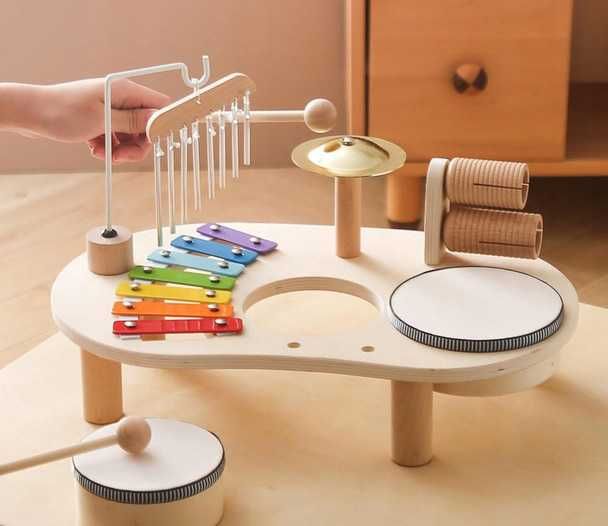Perkusja Dla Dzieci - Duży Zestaw Instrumentów Montessori CE i EN71