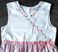 Sukienka dla małej księżniczki rozmiar 116