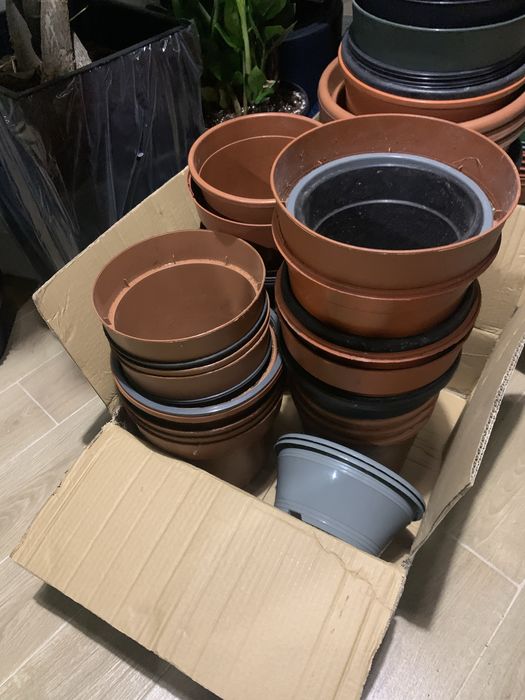 Горщики  21. Та 24 та 30 см бу