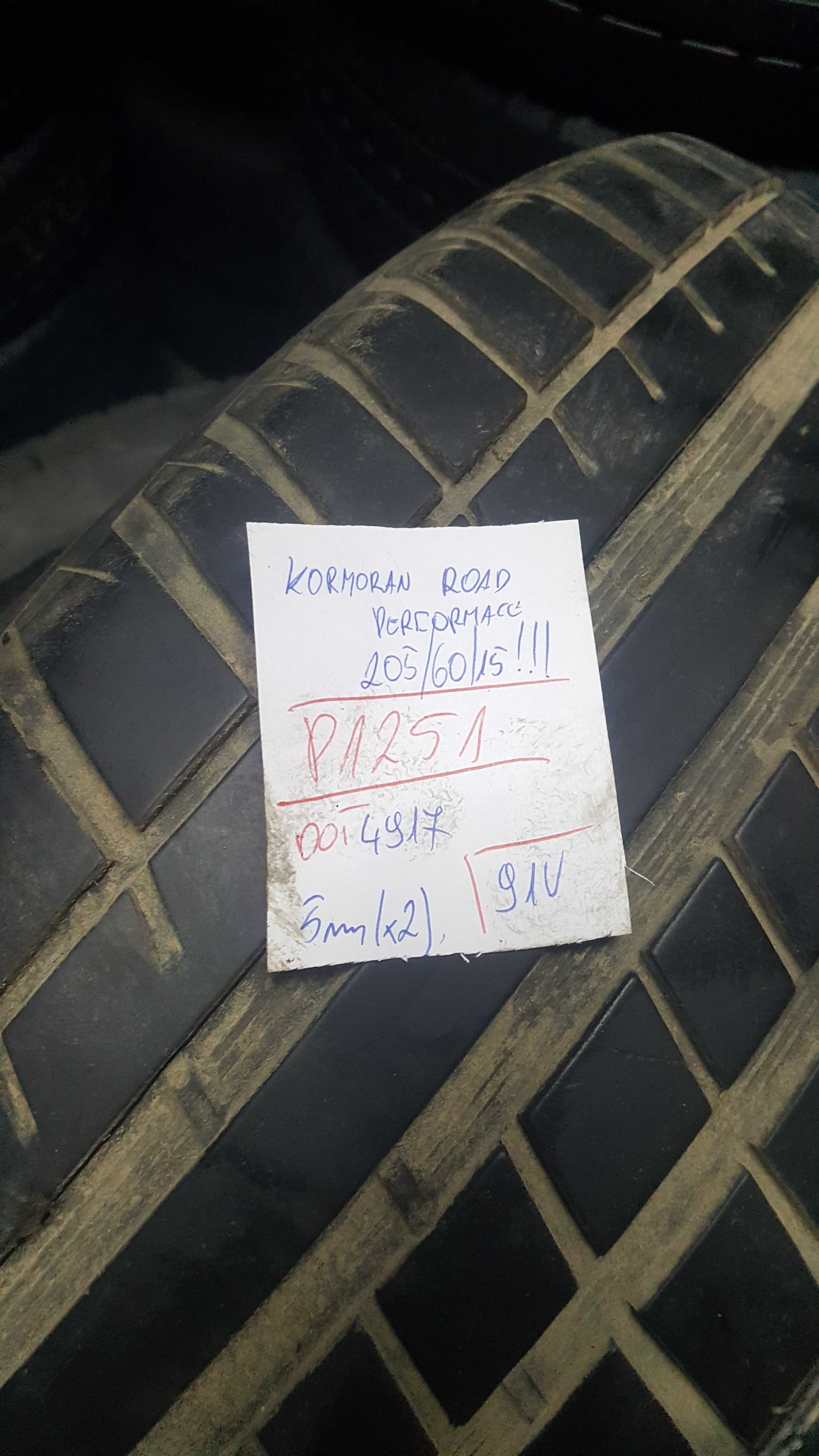 [4szt] Kormoran 205/60 r15 Letnie /// 5mm!!! MONTAŻ