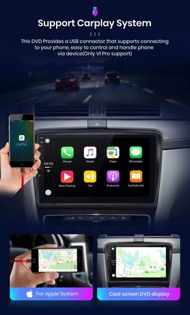 Skoda Superb 2008 - 2015 radio tablet wyświetlacz android + carplay