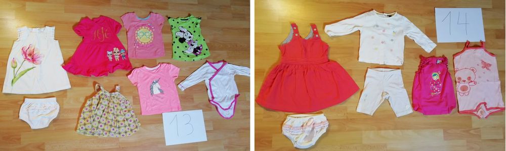 Roupa para bebés dos 12-18 meses