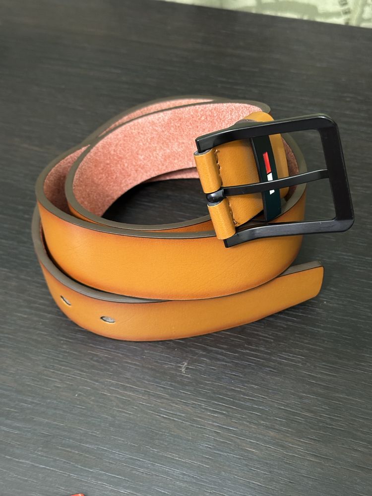 Ремінь Tommy Hildiger 120см шкіряний