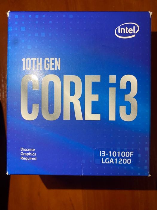 Процесор i3 10 100 f