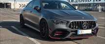 Cesja Mercedes CLA 45s AMG Street Style Edition, JEDYNY TAKI unikat