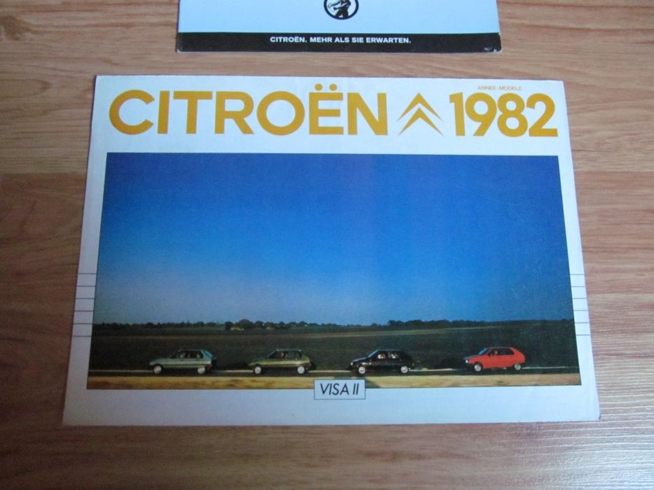 Prospekty Katalogi Citroen Lata 80/90