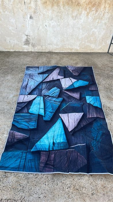 Tapete azul 120x180m