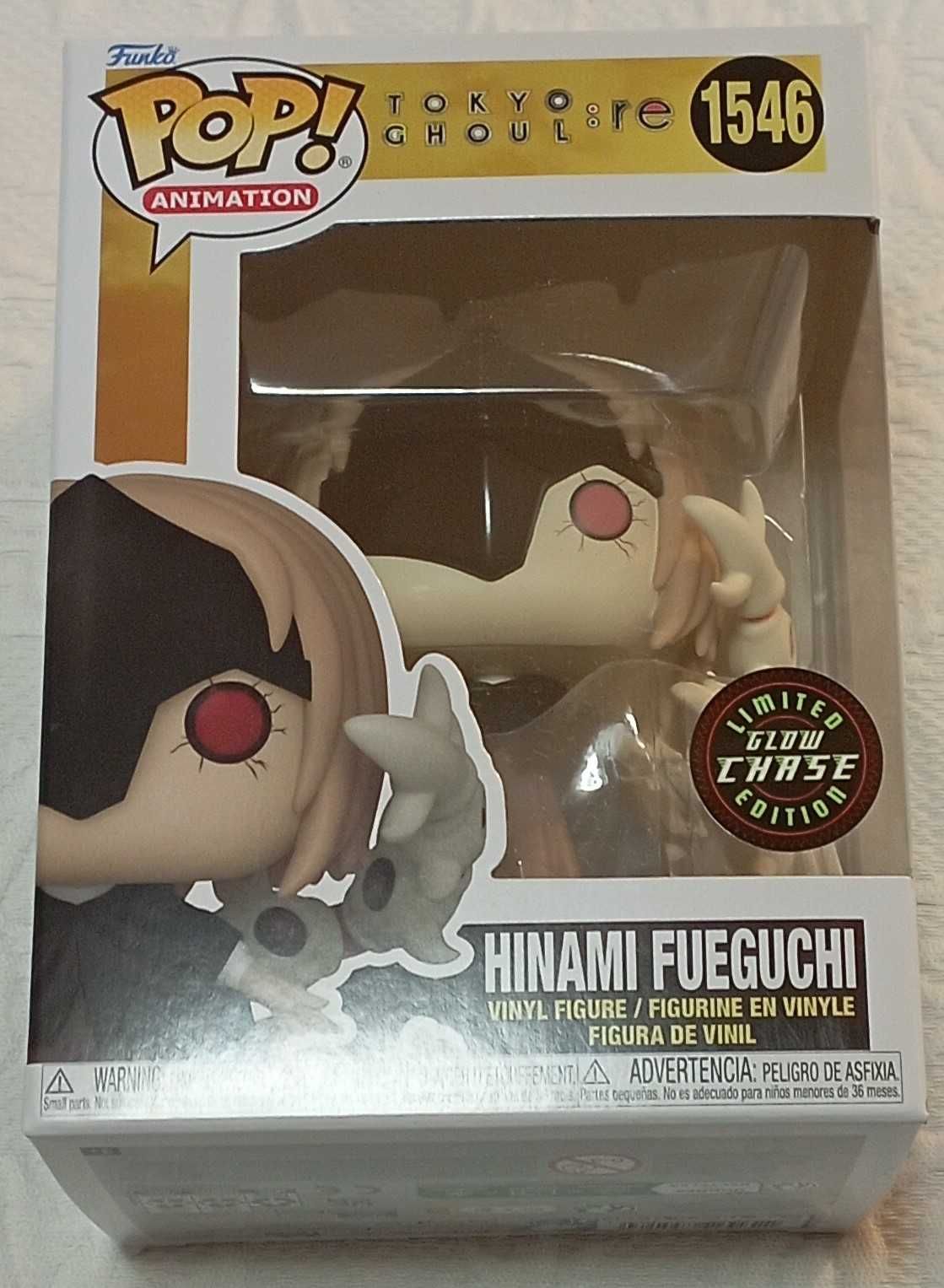 funko pop tokyo ghoul 1546 hinami fueguchi glow chase