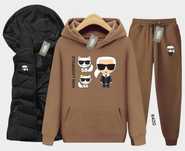 Karl Lagerfeld komplet dres plus kamizelka hit najnowsza kolekcja S