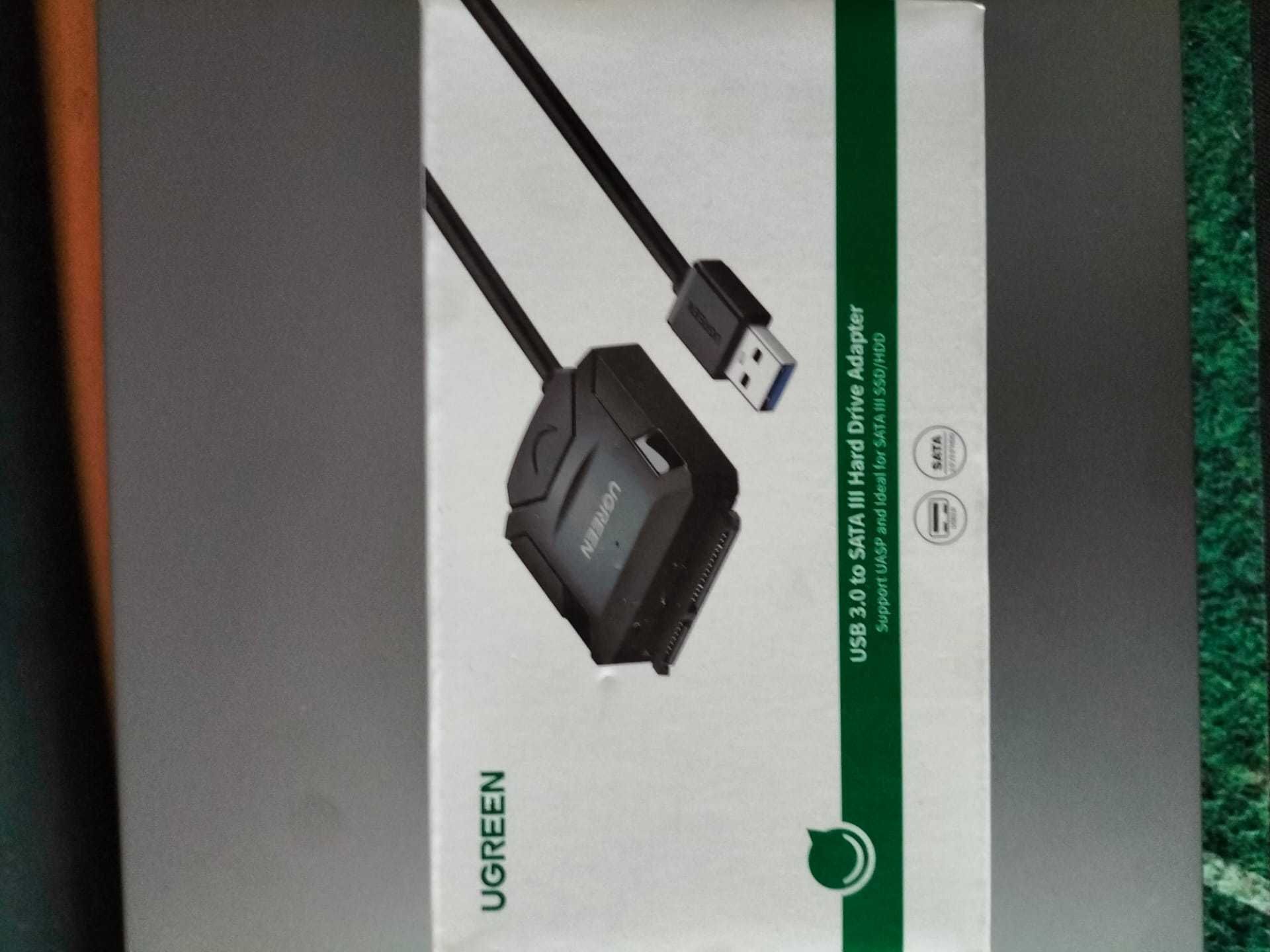 Leitor usb para discos SATA