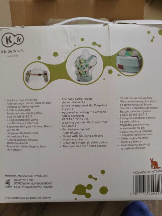 Nosidełko Kinderkraft