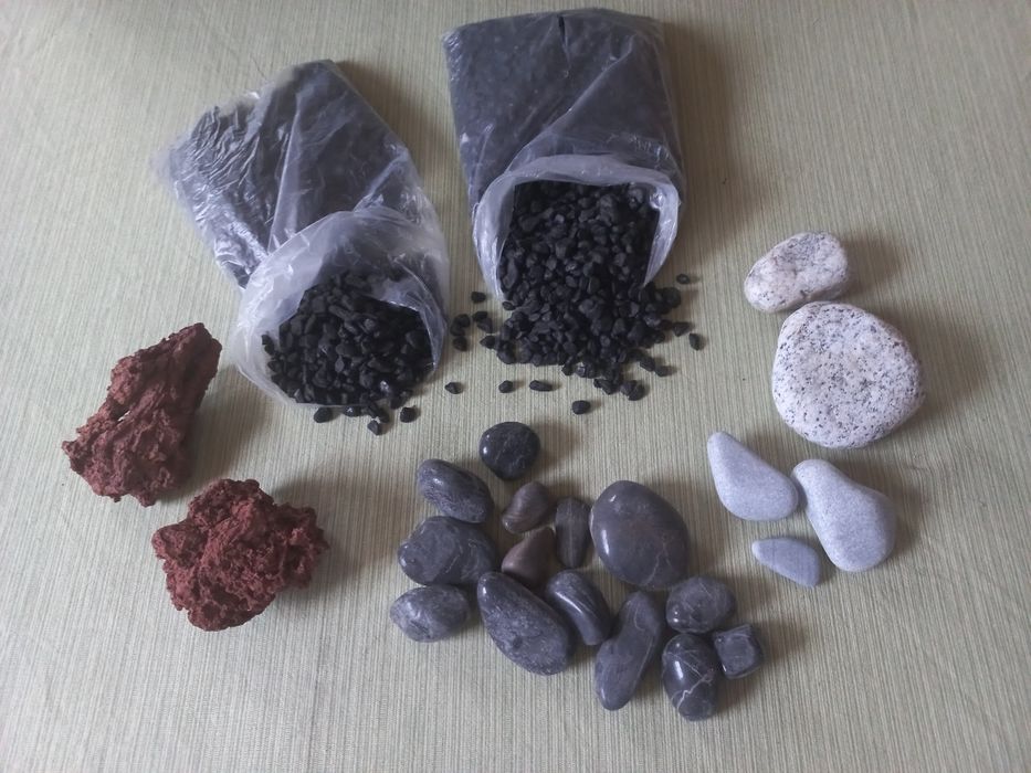 Pedras para aquário