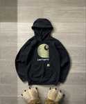 Bluza z kapturem Carhartt Patch and Big Logo Rain Deffender