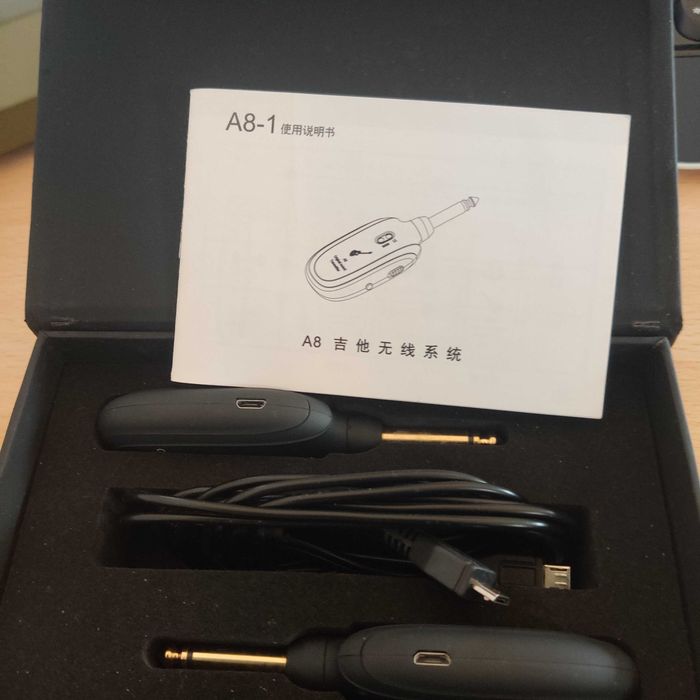 Sistema de ligação sem fios para qualquer tipo Guitarra  - Legibao A8