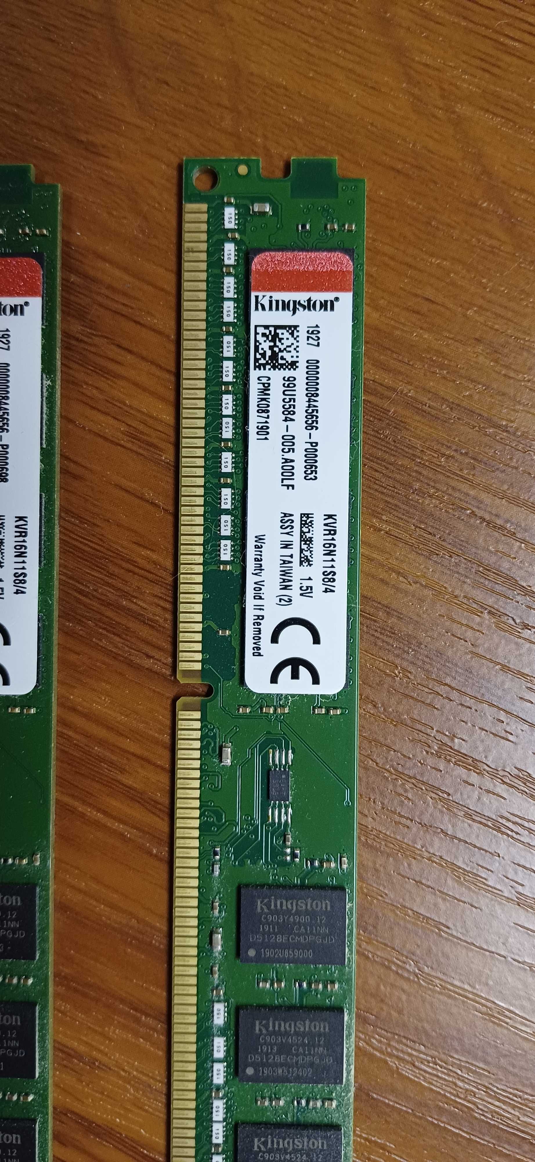Память Kingston DDR3-1600 12Gb (3 по 4Gb)