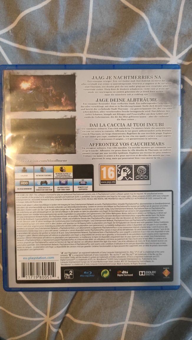 Gra Bloodborne PS4