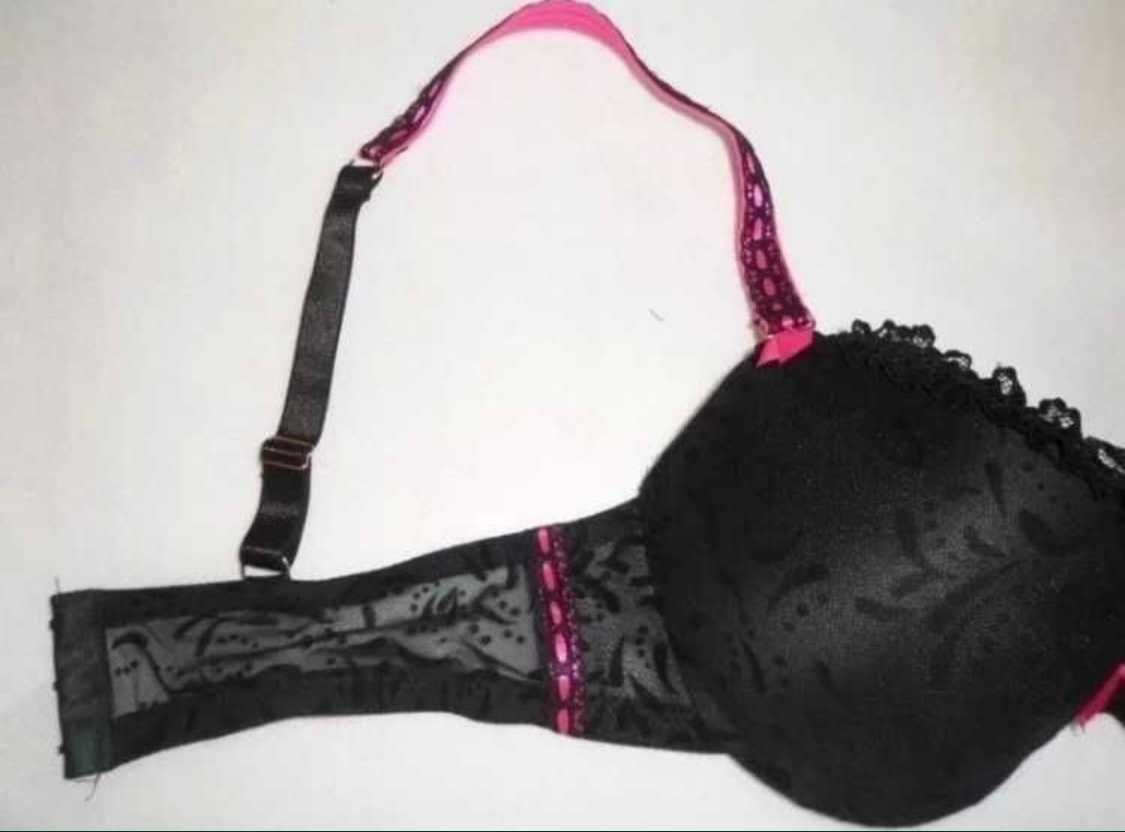 Biustonosz Baci Lingerie r. 85B różowe ramiączka