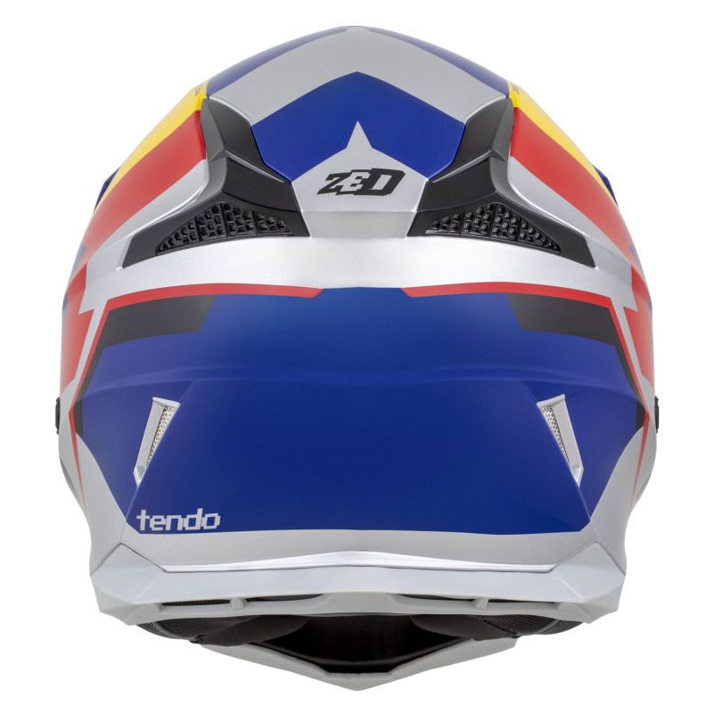 Kask Crossowy motocyklowy Zed ECE06 GRATIS gogle Interkom ready XS-XL
