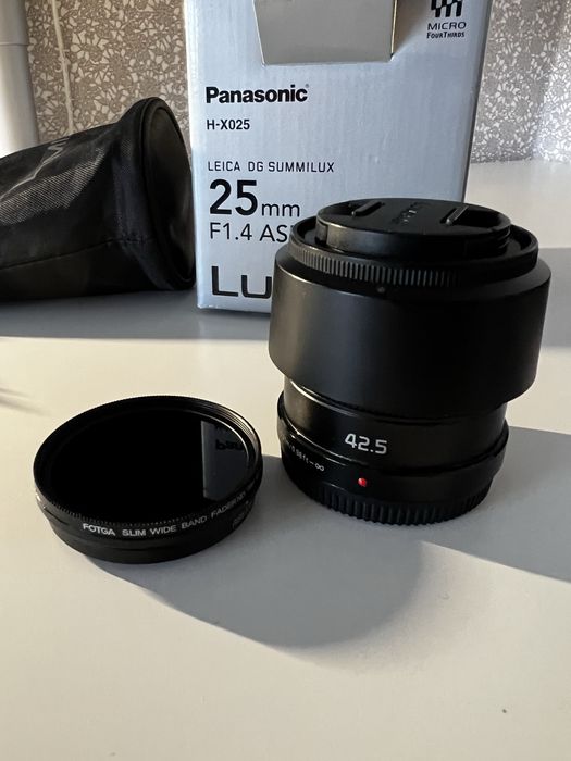 Обьектив Panasonic Leica DG SUMMILUX 25mm f/1.4 ASPH