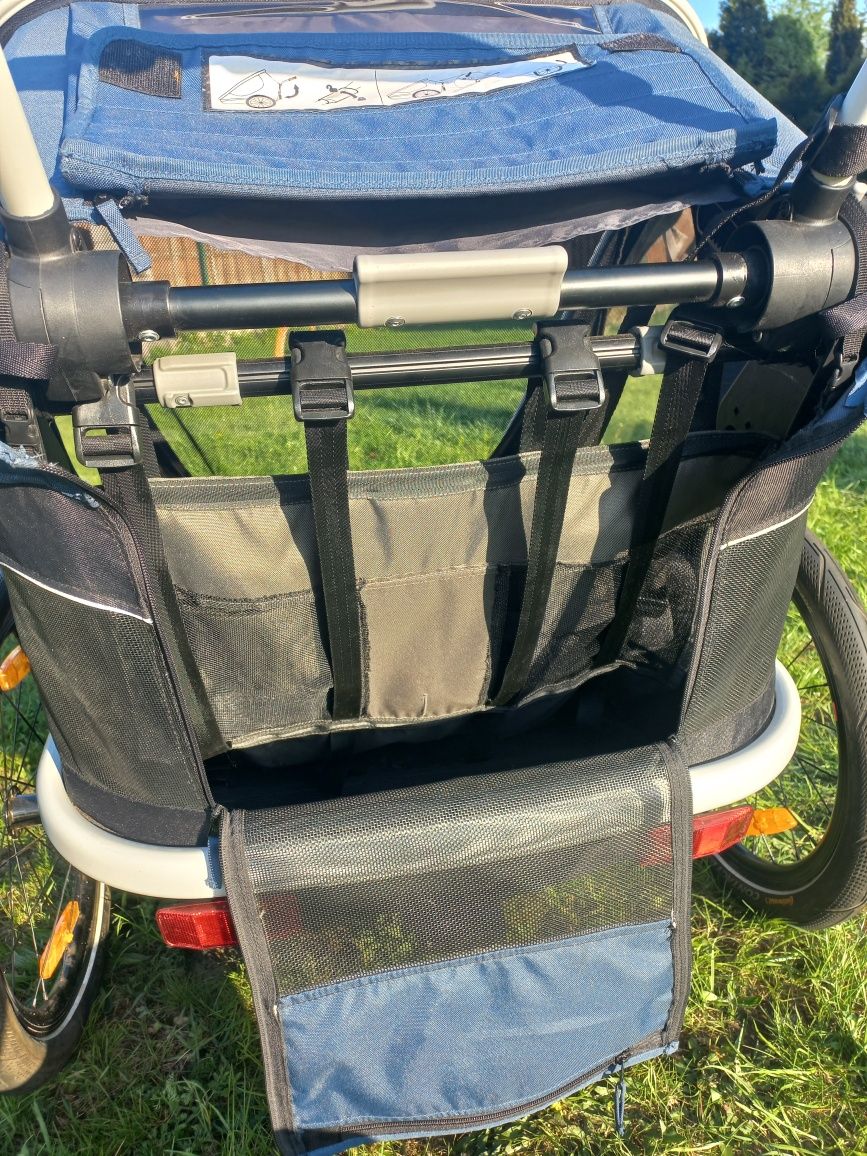 Przyczepa rowerowa HAMAX Outback Twin