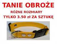 obroże dla psów rozmiar 18cm x 28cm różne kolory i rozmiary