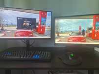 Setup Gaming – Ryzen 5 2600X + RX 5700 XT + 2 Monitores OMEN