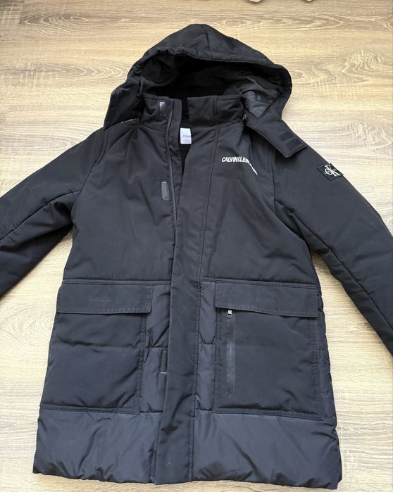 Курточка зимова Calvin Klein для хлопчика 14років