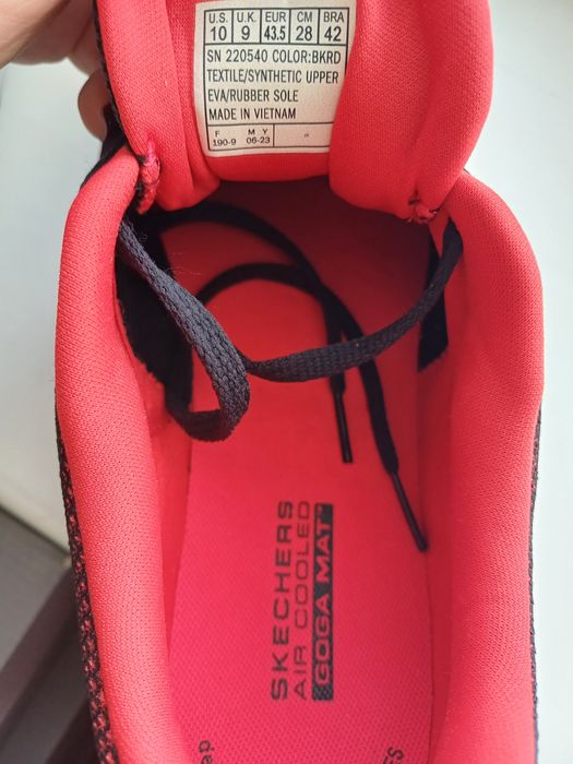 Кросівки Skechers Go Run Pulse 2.0 220540 BKRD KM5045 розмір 44.5