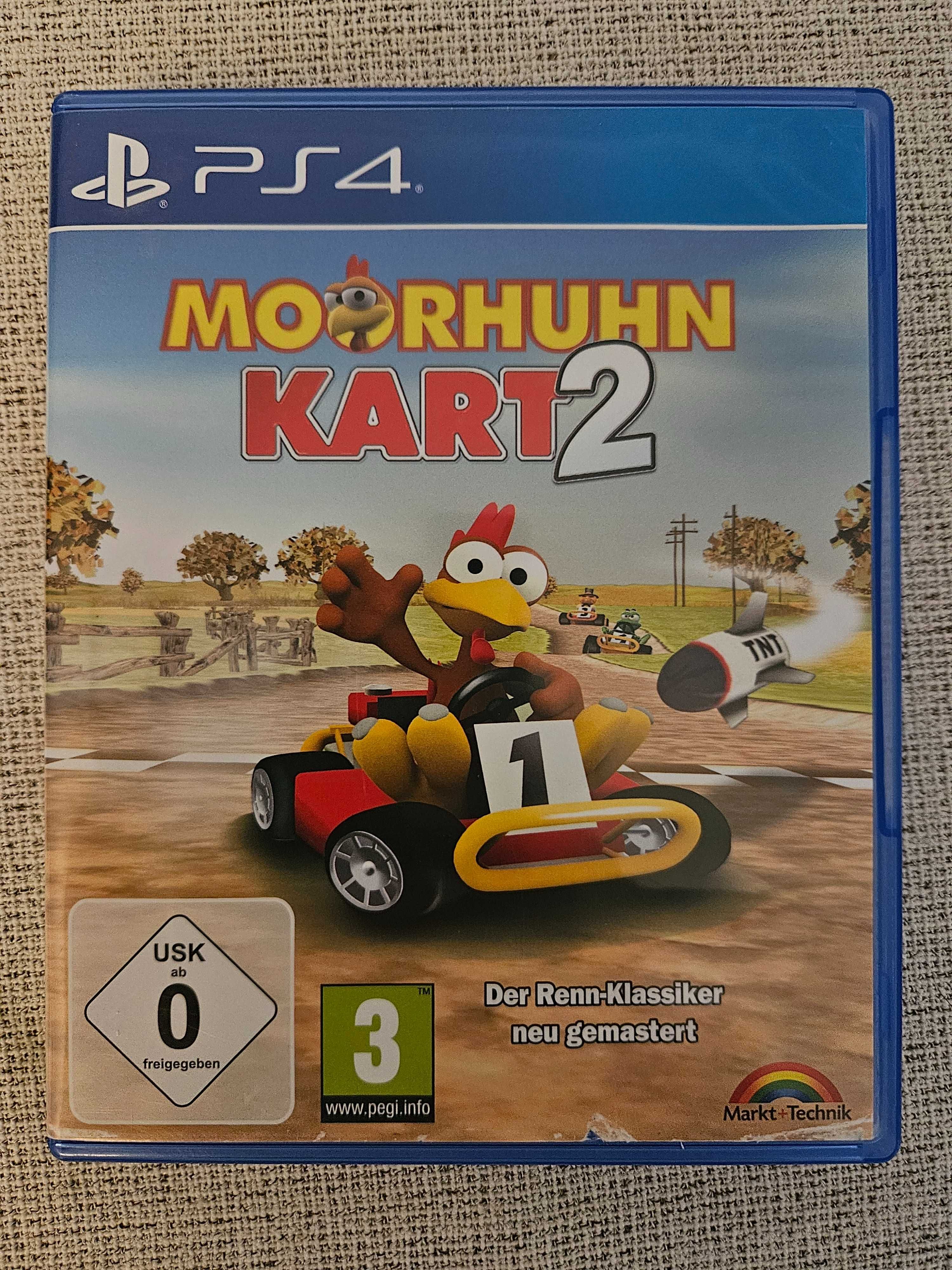 Crazy Chicken Kart 2 / moorhuhn kart 2 Gra PS4