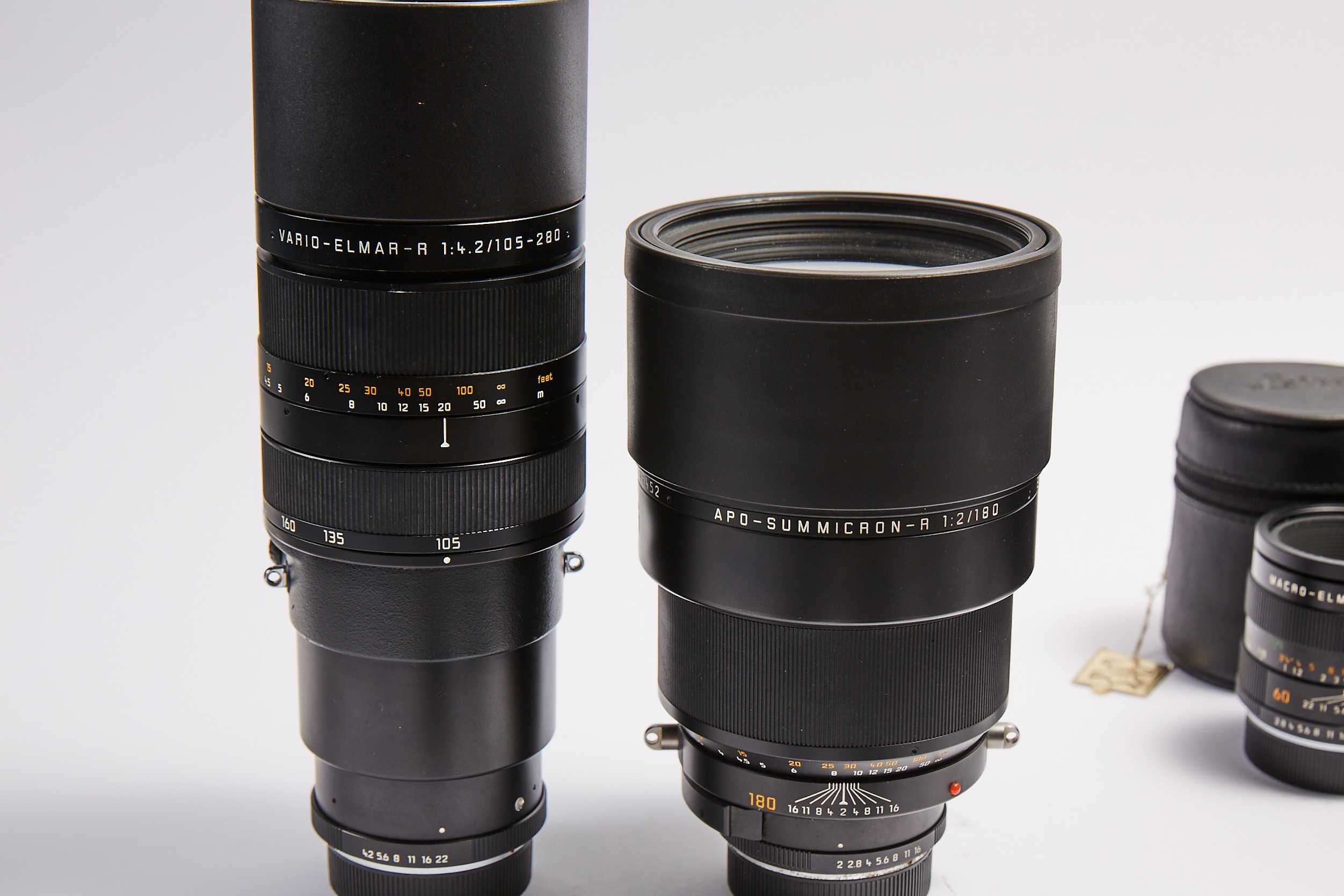 RARYTAS Leica R9 zestaw: obiektywy i akcesoria OKAZJA!