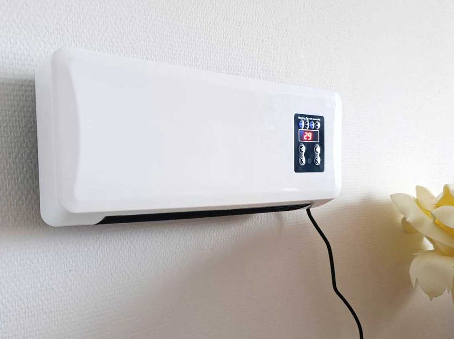 Настінний кондиціонер обігрівач підвісний тепловентилятор 16-32° пульт