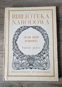 Powrót posła J.U. Niemcewicz Biblioteka Narodowa BN