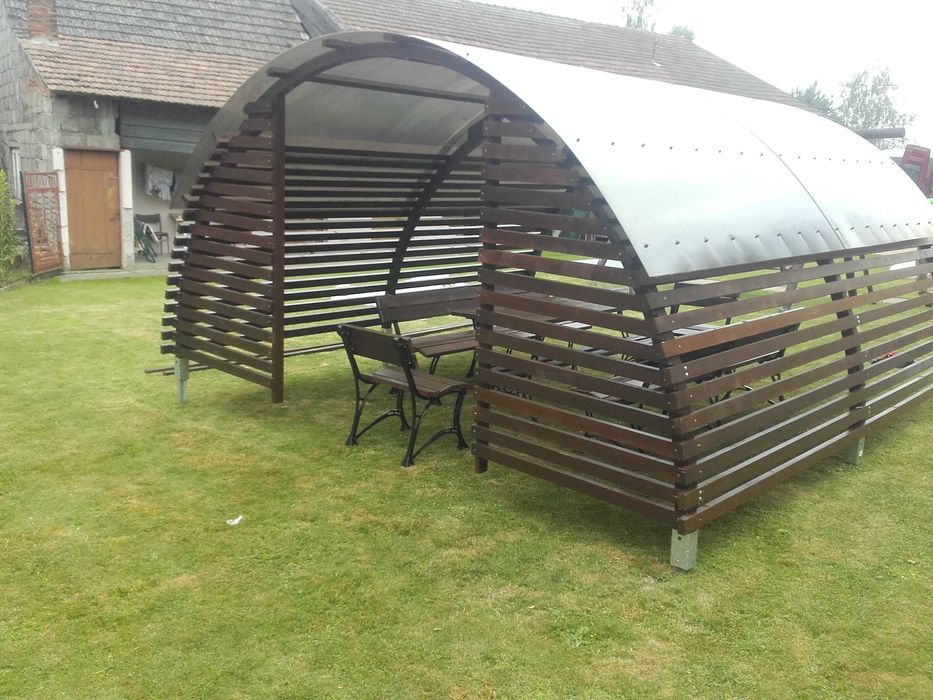 Drewutnie, Altany,, Garaż, Carport