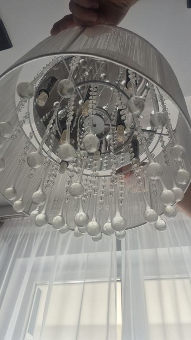 Lampa sufitowa glamour