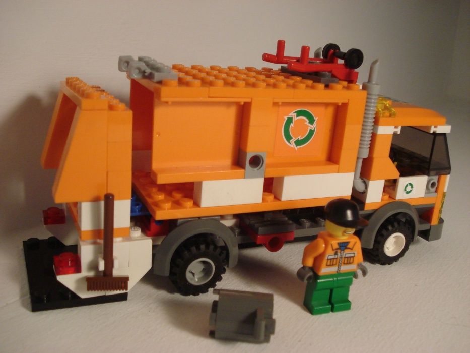 Śmieciarka 7991 lego INSTRUKCJA city miasto auto ciężarówka odb.os Wwa