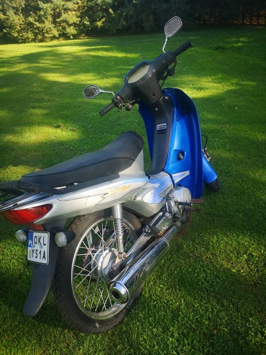 Skuter motorower 4t zarejestrowany okazja