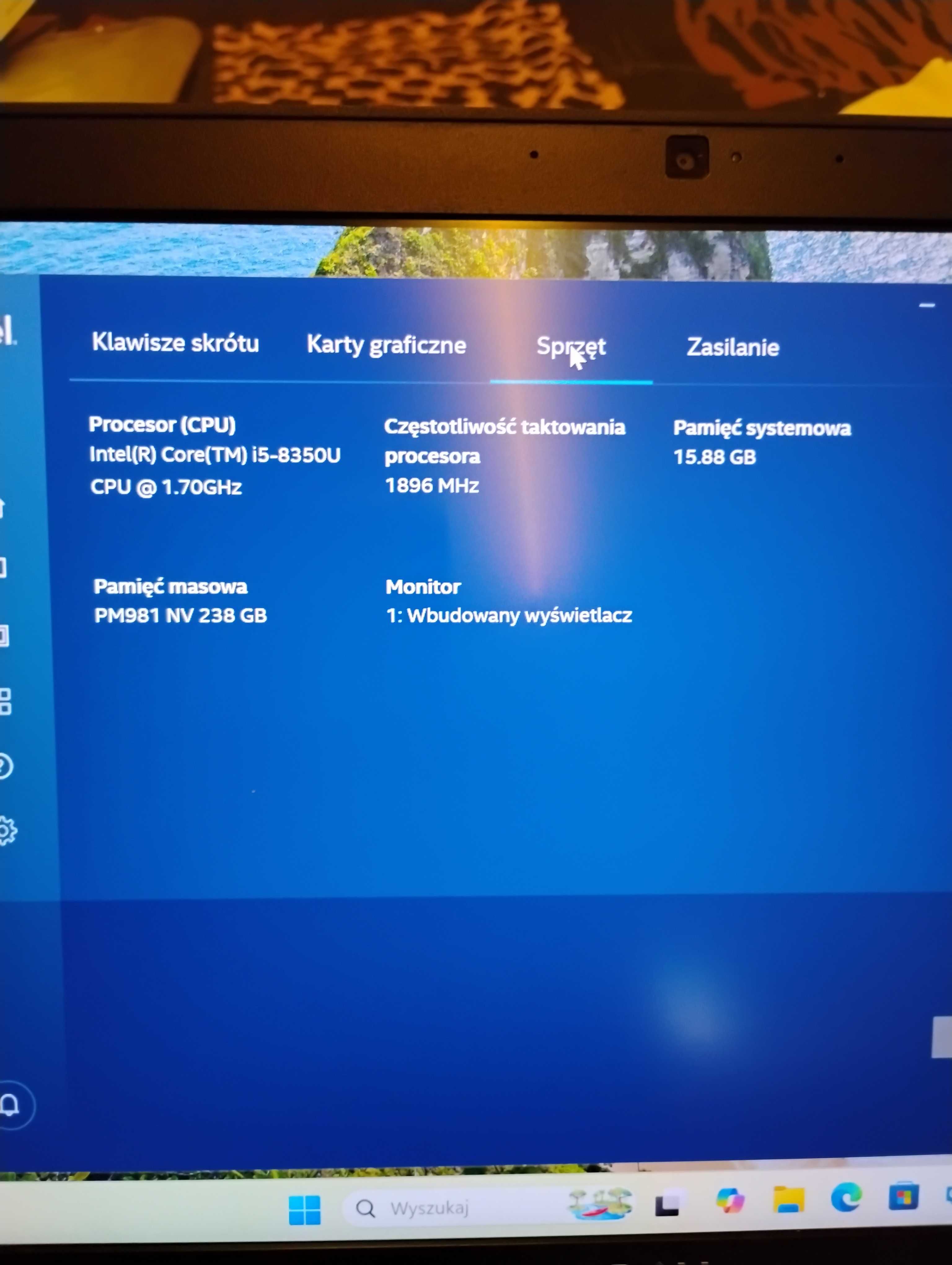 Laptop Dell Latitude 7490 14" x64 Intel Core i5 16 GB /256 GB
