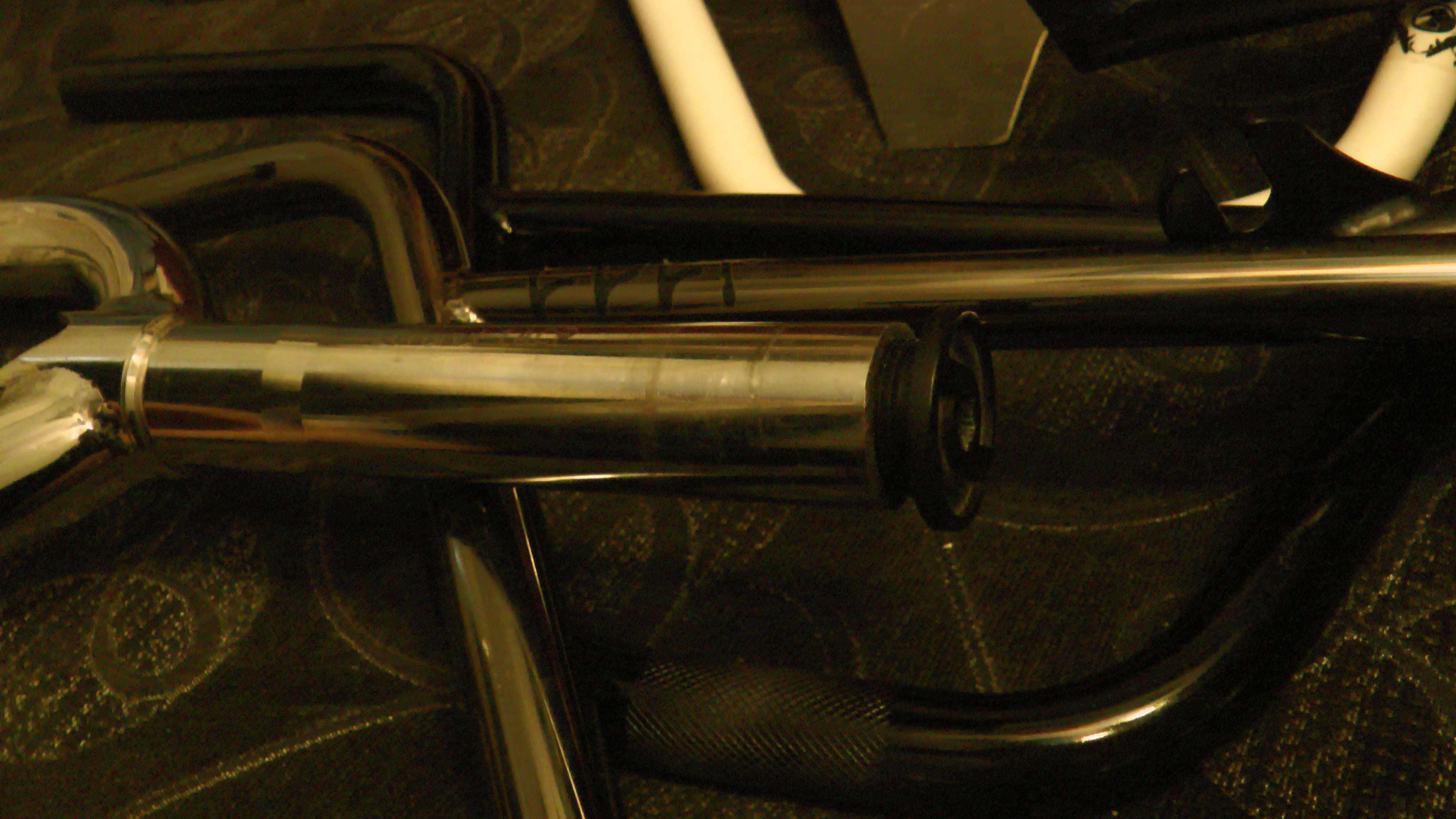 Widelec BMX Primo Strand v2 - Chrom , Odyssey,   Kiera Cult Crew Bars