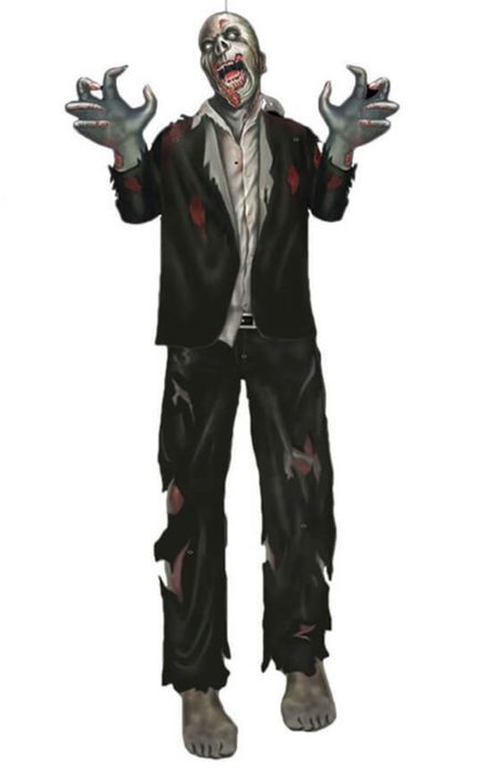 Hit na Halloween! Wiszący Zombie - 150 cm