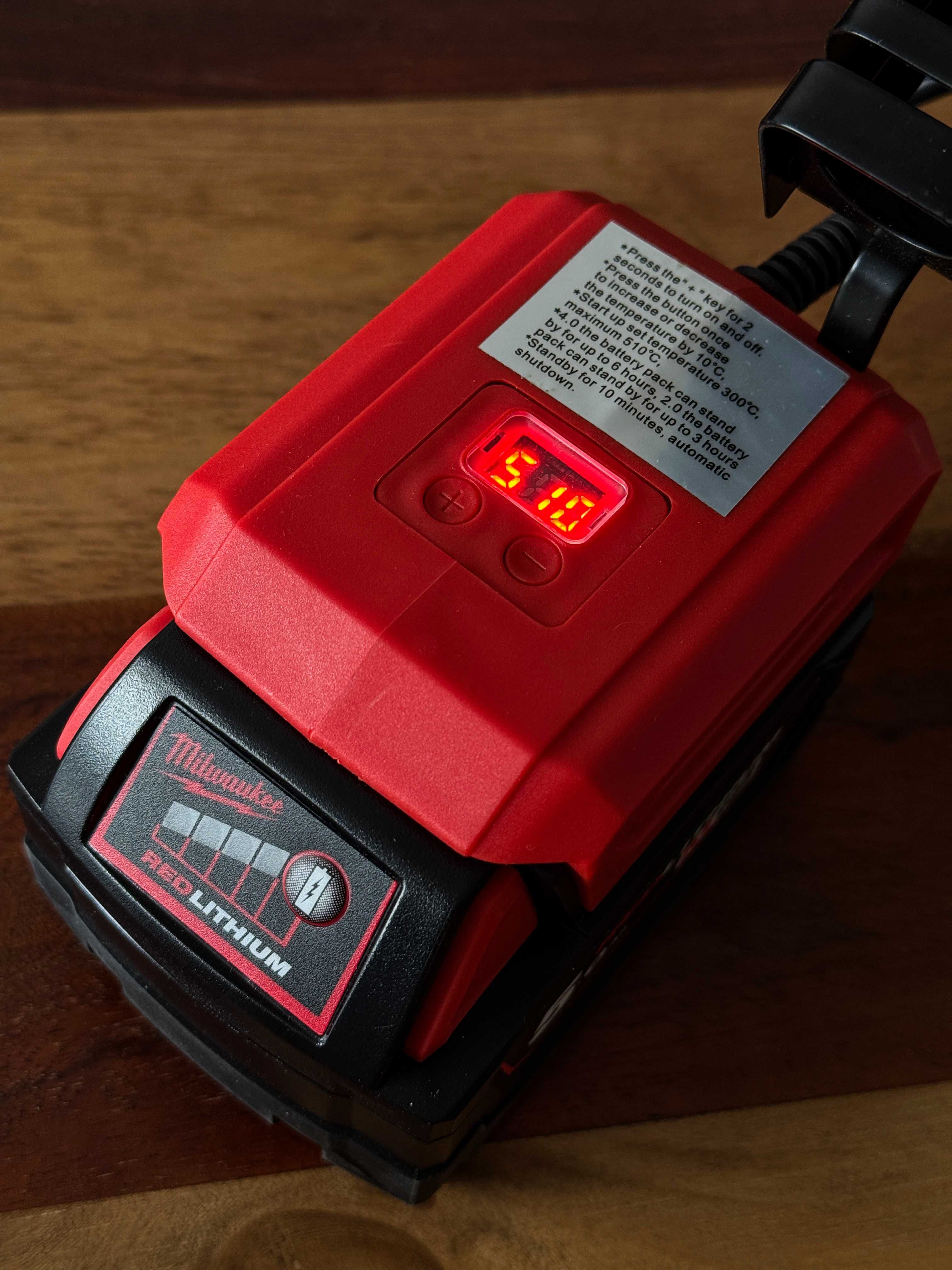 Lutownica bezprzewodowa na akumulator Milwaukee 18V/20V grot T12