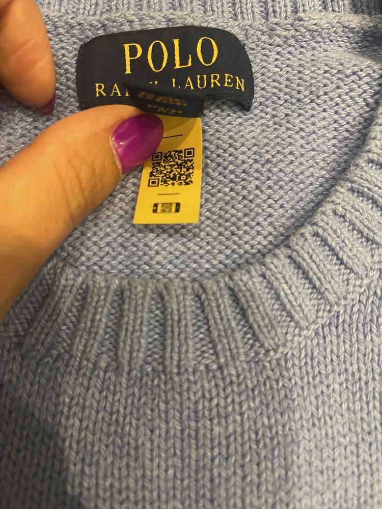 Polo Ralph Lauren sweterek sweter M miś