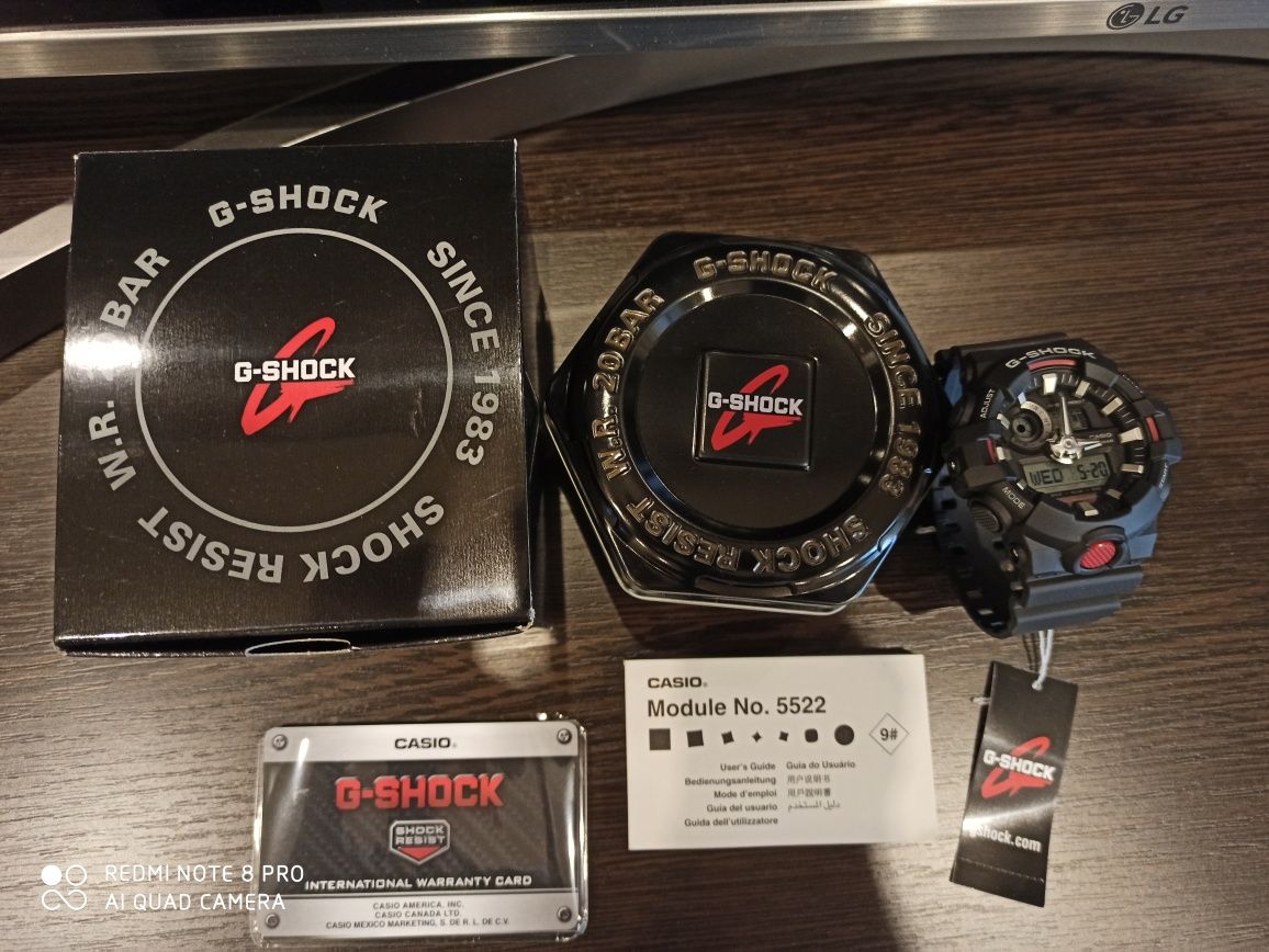 Часы CASIO G-Shock GA700-1A