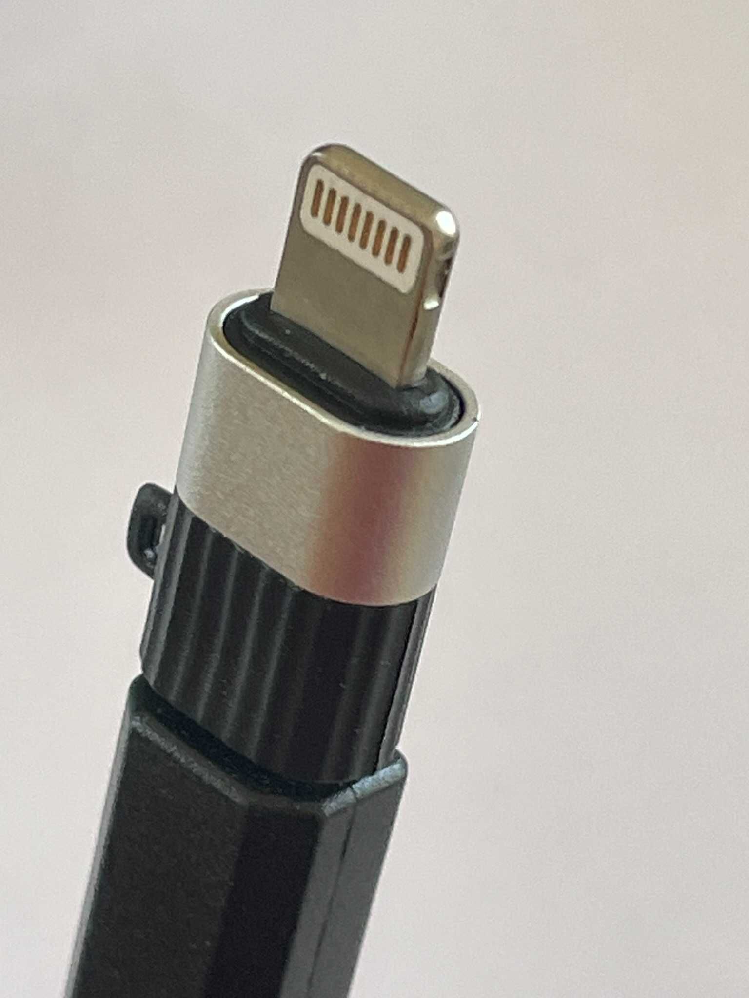 Carregador isqueiro USB + cabos micro-USB + adaptador iPhone