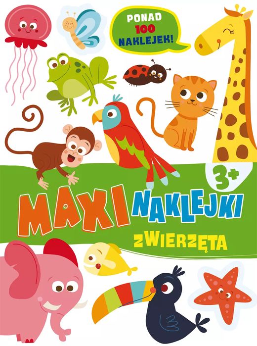 Maxinaklejki. Zwierzęta. Olesiejuk Sp. z o.o.. Nowy Produkt