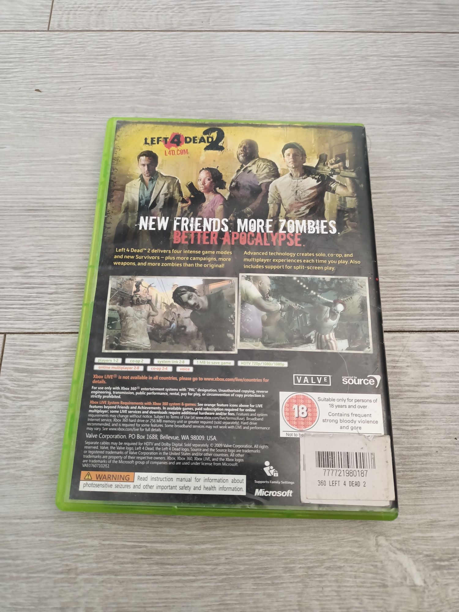 Gra na xboxa 360 Left 4 Dead 2