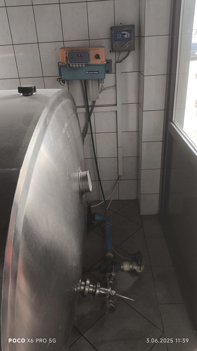 Schładzalnik do mleka zbiornik chłodnia DeLaval 4000l nowe agregaty