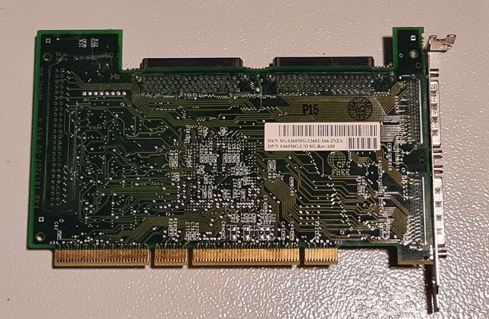 Placa controladora Dell Adaptec ASC-39160DELL 3 SCSI AIC-7899G