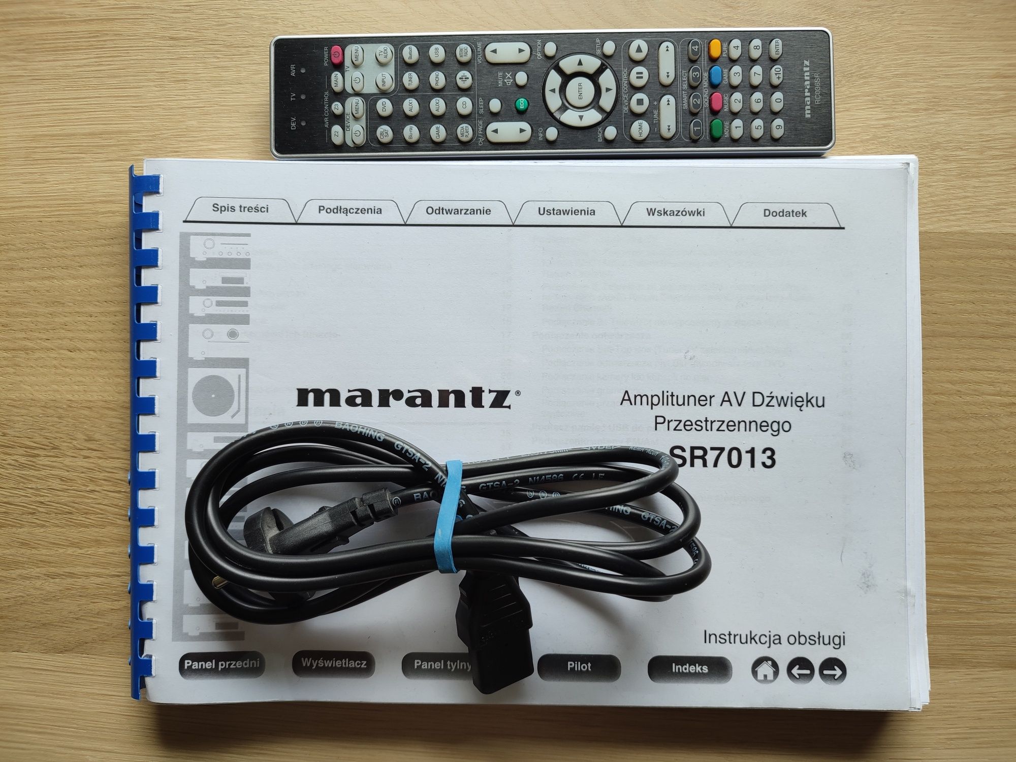 Amplituner Maranzt SR7013 9.2 9x200W 4K Atmos Heos Audyssey EQ iMax