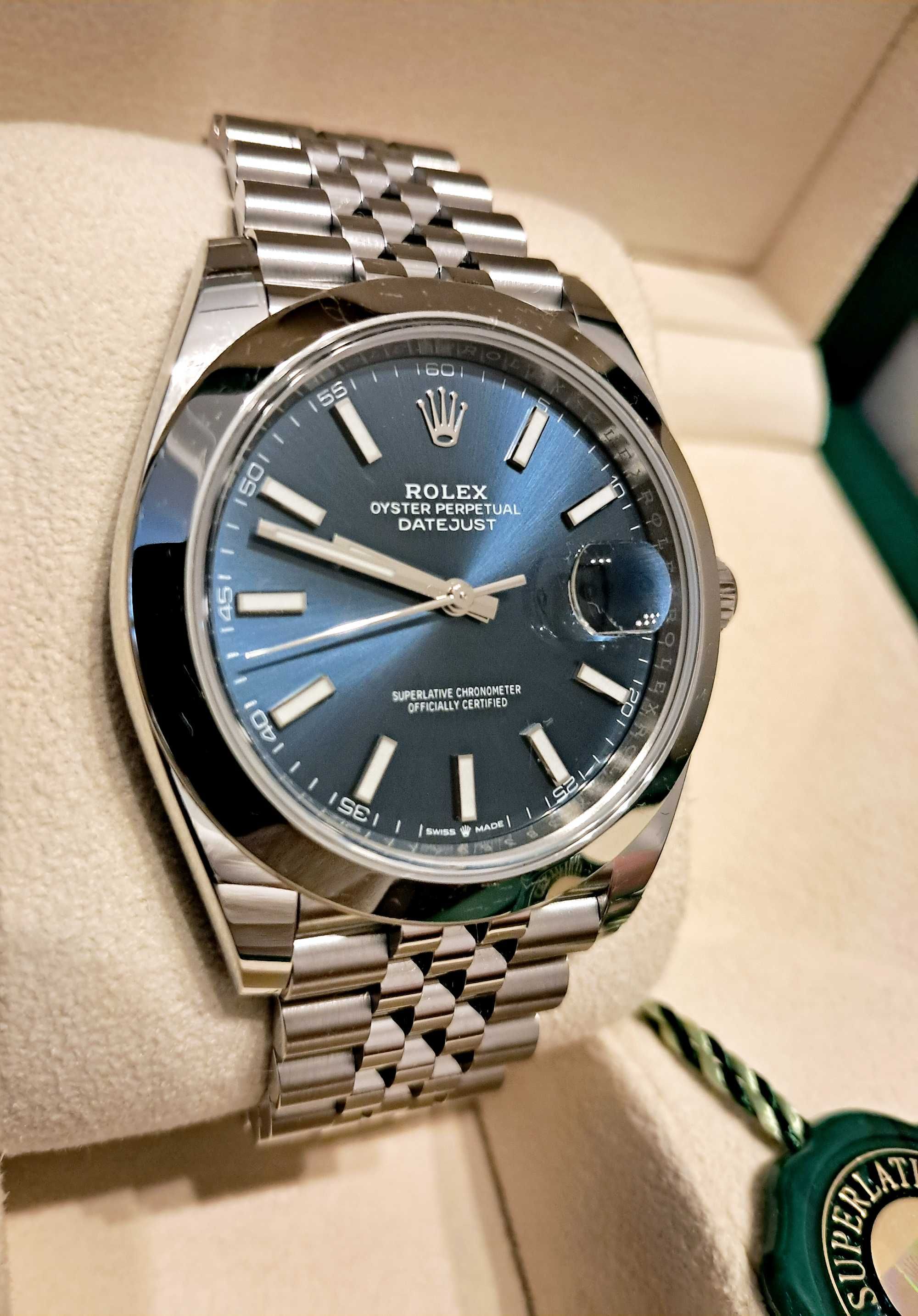 Nowy Rolex Datejust 41 model 126300